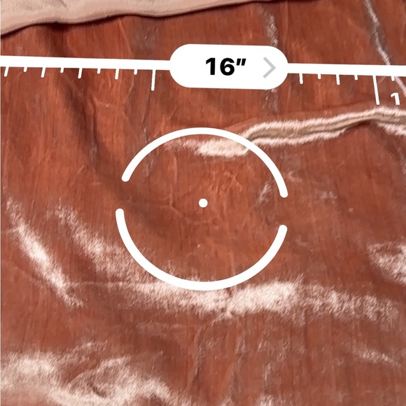 Alice + Olivia Velvet  Silk Blend Velvet Ruffled Halter Top - Picture 10 of 11